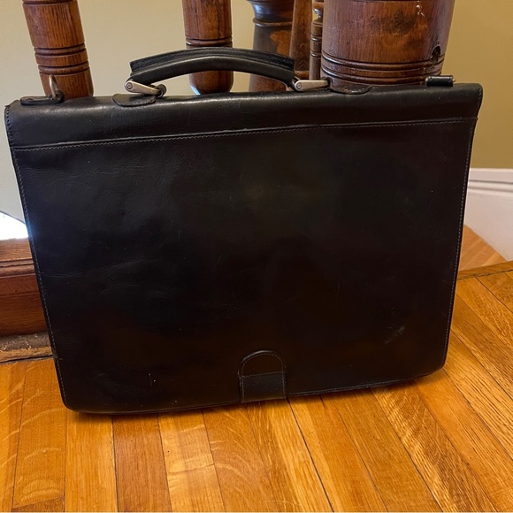 Leather briefcase - Picture 3 of 13
